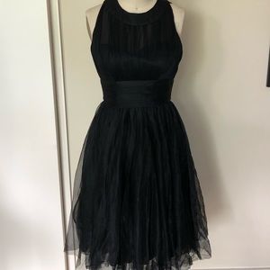 NWT Unique Vintage Black Cocktail Dress Size M